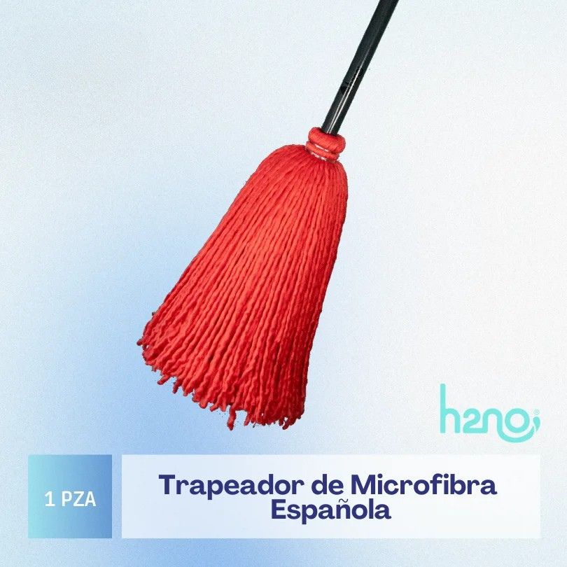 Cabezal de microfibra de poliéster, alta absorción y secado rápido; ideal para codificación por color.